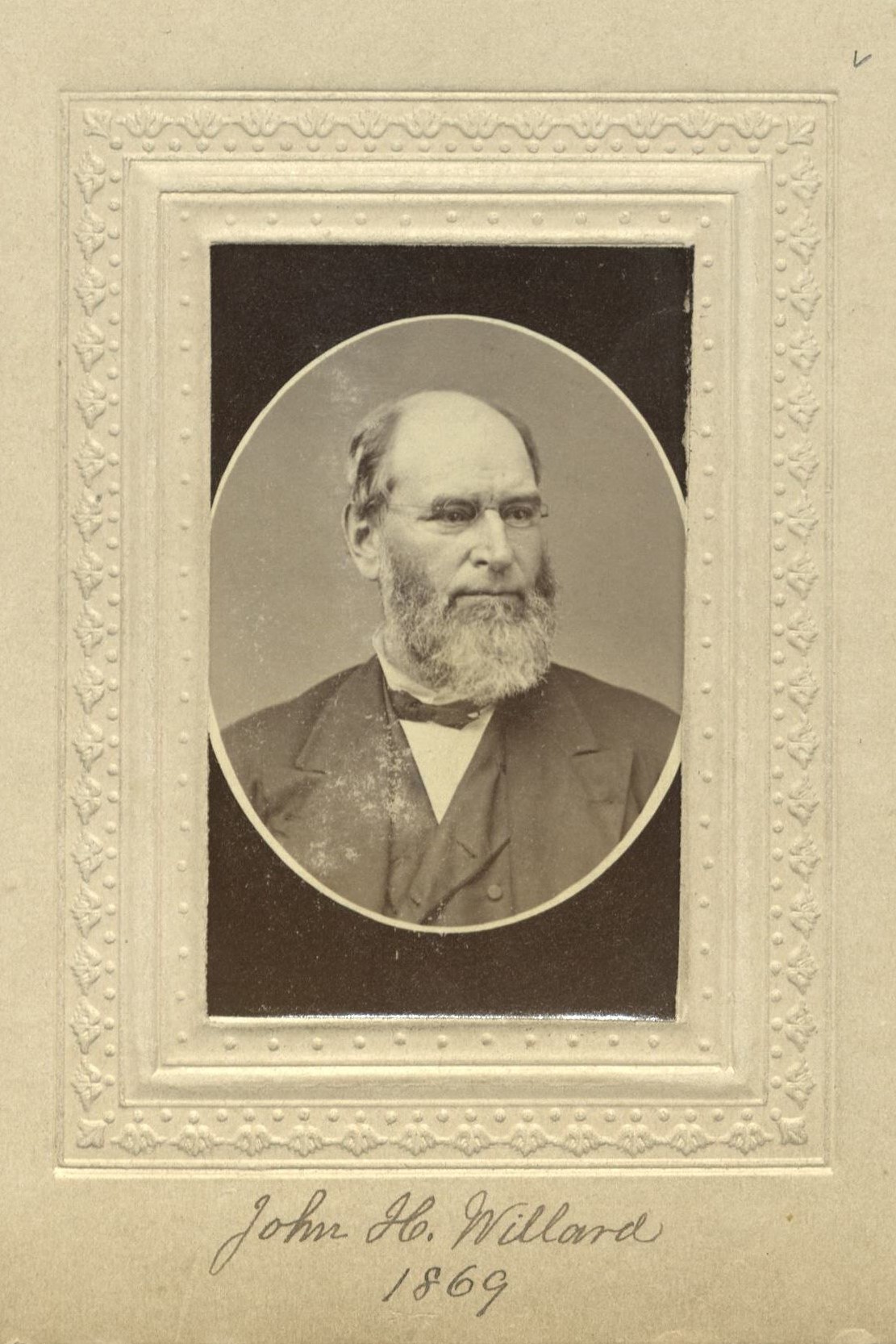 Member portrait of John H. Willard